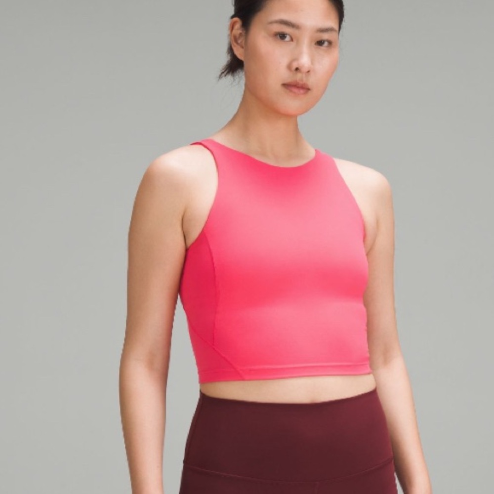 lululemon lipgloss highneck align tank